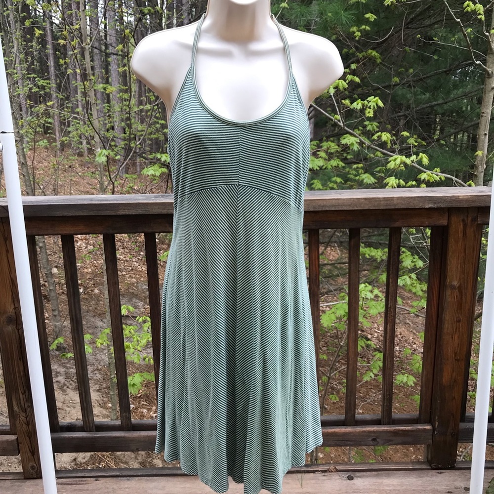 Patagonia Spright Striped Dress, Size Medium
